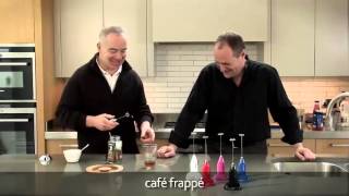 How to make a frappé coffee using an aerolatte milk frother [upl. by Philender]