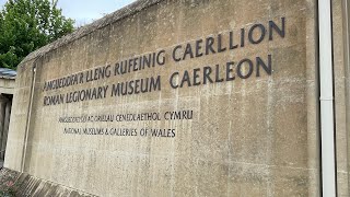 Caerleon Roman Fortress amp Baths  Including Caerleon Wood Sculptures [upl. by Ellerey]