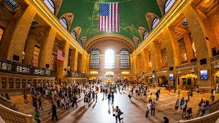 Walking Tour of Grand Central Terminal — New York City 【4K】🇺🇸 [upl. by Lynnea]