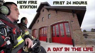 First 24 Hours in a New Fire Station  A Day in the Life [upl. by Ttirrej]