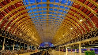 A Walk Around Londons Paddington Railway Station [upl. by Irodim]