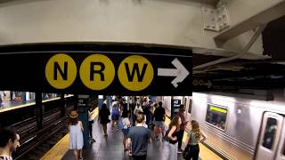 ⁴ᴷ The Busiest NYC Subway Station Times Square–42nd StreetPort Authority Bus Terminal [upl. by Dowell]